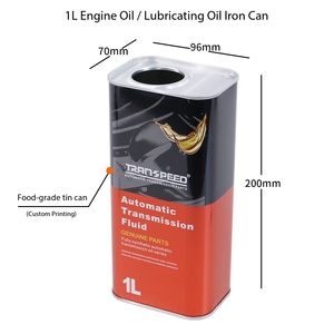 Contenitore in Latta Rettangolare da 1,5L per Lubrificanti e Oli Alimentari e Industriali, Scatola Ermetica in Metallo - Product Image 5