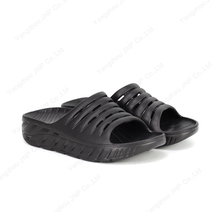 Sandales de sport souples pour hommes, soutien de la voûte <span class=keywords><strong>plantaire</strong></span> pour fasciite <span class=keywords><strong>plantaire</strong></span>, coussin épais, récupération, légères, nuage, bout ouvert, pantoufles d'été - Product Image 5