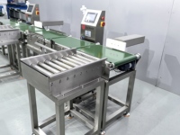 Báscula de Control de Peso para Alimentos de Acero Inoxidable |   Máquina en Línea para Medir el Peso de Bebidas y Envases de Leche |   Cumple con las normas de la FDA y la EHEDG