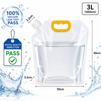 Pochettes souples à bec verseur en PE, qualité alimentaire, épaissies, durables et recyclables, 5L, 10L, 20L, pour eau, boissons et shampoing – Vente directe usine