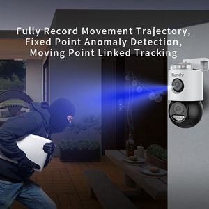 Caméra WiFi Tiandy avec fonction d'appel bidirectionnel, vision nocturne couleur 4MP, reconnaissance humaine et de véhicules, moniteur bébé, caméra Tiandy TD-H673N - Product Image 3