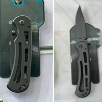Nouveau couteau pliant de pêche portable en acier inoxydable avec revêtement anti-corrosion, accessoire de pêche