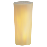 Support de cylindre trapézoïdal avec pilier lumineux à LED Étagère ronde pour salle d'exposition et décor d'exposition équitable