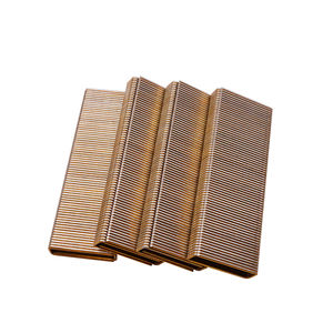 Agrafes en acier de haute qualité 16GA, <span class=keywords><strong>type</strong></span> U, à tige lisse, fil fin, galvanisées, série N11 N12 N13 N15 N16 N17 N18 N21 - Product Image 3