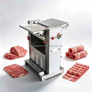 Máquina Cortadora de Carne de Cerdo y Res, Ajustable en Grosor (0.6-9mm), para Cortar en Láminas Largas, Precio Económico - Product Image 1