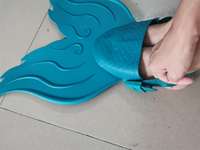 Nouvelle queue de sirène monopalme au design le plus vendu pour les enfants pour la natation en caoutchouc durable