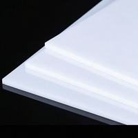 Feuille diffuseur LED en acrylique PMMA blanc laiteux, panneau de diffusion de lumière givré opale