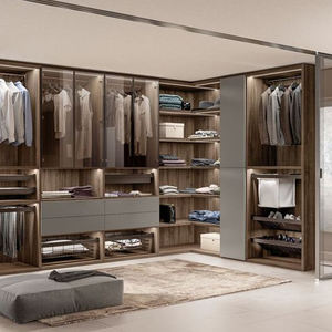 Armoire de chambre à coucher en bois traditionnelle et élégante pour le salon - Product Image 3