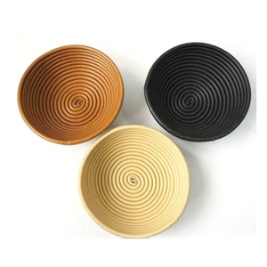 Bộ 2 màu đen 9-inch nhựa cho Banneton giỏ với lót hình chữ nhật sourdough bánh mì Kỵ giỏ bột chọc bao gồm - Product Image 4