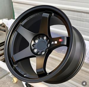 Vorgin ล้ออลูมิเนียมปลอมแปลงที่6061T6 5x114 17 18 19นิ้ว5X112 5X120 8J/8.5J <span class=keywords><strong>GT4</strong></span> <span class=keywords><strong>Nismo</strong></span> สำหรับ BMW Nissan-R น้ำหนักเบา - Product Image 1