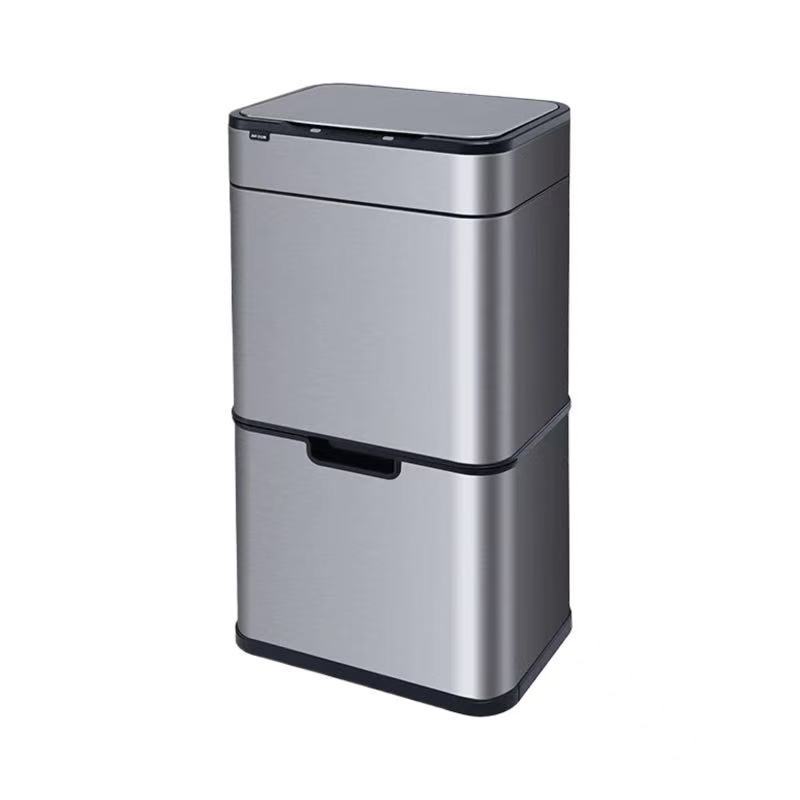 Smart Sensor Trash Bin with No