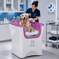 Système de désinfection à l'ozone Dpbathe pour machine à laver les chiens, pour une hygiène complète