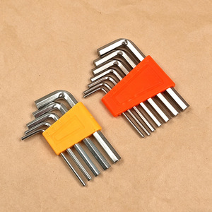 Juego de llaves hexagonales, 6 destornilladores, llave de reparación, llave hexagonal de cabeza plana corta - Product Image 1