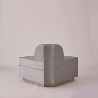 Canapé italien moderne, confortable et moelleux, nouveau, en tissu gris, luxe, pour salon, mobilier de maison, vente flash