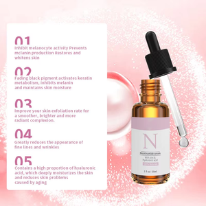 Sérum Visage Professionnel OEM Végétalien au Niacinamide Anti-Âge, à l'Arbutine et à l'Acide Hyaluronique – <span class=keywords><strong>Soin</strong></span> Équilibrant Avancé au Niacinamide - Product Image 2