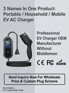 Chargeur <span class=keywords><strong>de</strong></span> voiture électrique portable professionnel 7 kW NACS 32A pour <span class=keywords><strong>camping</strong></span> extérieur, prêt à l'emploi, direct usine - Product Image 3