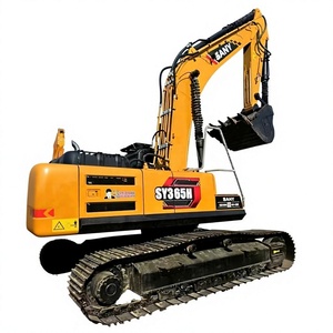 Excavatrice Sany SY365H-9 de 35 tonnes d'occasion avec 90% d'exploitation et 365 heures de service. Moteur Isuzu et hydraulique Kawasaki. À vendre à bon prix - Product Image 1