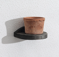Étagère ronde avancée Tenture murale en bois pour la décoration de la maison
