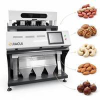 Machine de tri de couleur pour riz, noix, noix de cajou, noix, arachides, macadamias et amandes