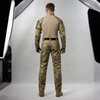 Chemise tactique à séchage rapide en tissu respirant avec coudes renforcés pour les aventures en plein air