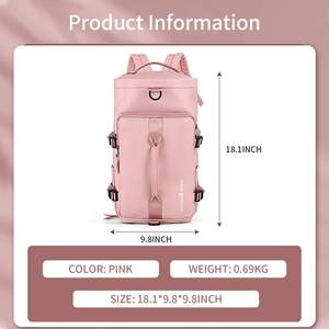 Nuevas llegadas: Zapatillas <span class=keywords><strong>de</strong></span> felpa, Bolsa rosa, Set <span class=keywords><strong>de</strong></span> viaje, Bolsa <span class=keywords><strong>de</strong></span> lona para pasar la noche, Bolsa <span class=keywords><strong>de</strong></span> lona para <span class=keywords><strong>fin</strong></span> <span class=keywords><strong>de</strong></span> <span class=keywords><strong>semana</strong></span>, Bolsa <span class=keywords><strong>de</strong></span> lona para gimnasio, Bolsa <span class=keywords><strong>de</strong></span> lona para pasar la noche - Product Image 2