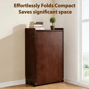 Escritorio Plegable <span class=keywords><strong>de</strong></span> Bambú Yuepeng Meimu, <span class=keywords><strong>Mesa</strong></span> Plegable <span class=keywords><strong>de</strong></span> Estilo Mid-Century, Ahorro <span class=keywords><strong>de</strong></span> Espacio, Escritorio para Computadora Plegable para Espacios Pequeños - Product Image 4
