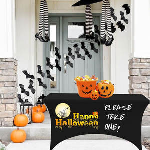 High Quality Custom Portable 100% Polyester <b>Advertising</b> <b>Table</b> <b>Covers</b> for Wedding Favors and Indoor/Outdoor Event Promotion - Product Image 5