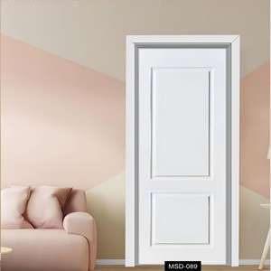 Porte simple en bois massif de conception moderne personnalisée Refor, garantie 5 ans, résistante au vent, renforcée, robuste, pour l'intérieur d'un appartement ou d'une chambre à coucher - Product Image 5