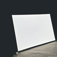 Plaque transparente personnalisée led lgp guide de lumière panneau diffuseur de lumière feuille PMMA guide de lumière feuille acrylique