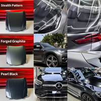 Film de protection automobile HIGHCOOL anti-rayures noir mat auto-réparateur, film de protection automobile noir mat pour toute la carrosserie