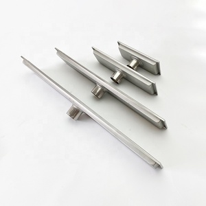 OEM ODM โรงงานป้องกันกลิ่นฝังกระเบื้องเซรามิกที่ซ่อนอยู่ท่อระบายน้ำห้องน้ำสแตนเลสเชิงเส้นท่อระบายน้ำห้องอาบน้ำฝักบัว - Product Image 4