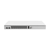 Penjualan Baru Asli CRS518-16XS-2XQ-RM POE Network Switch Kapasitas 420Gbps CPU QCA9531 Kecepatan Transmisi 10/100/1000Mbps