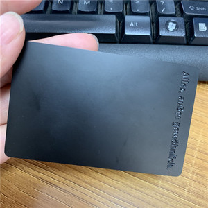 บัตรประจำตัวประชาชน NFC สแตนเลสสตีลหรูหราบัตรสมาชิก NFC แบบกำหนดเอง - Product Image 5