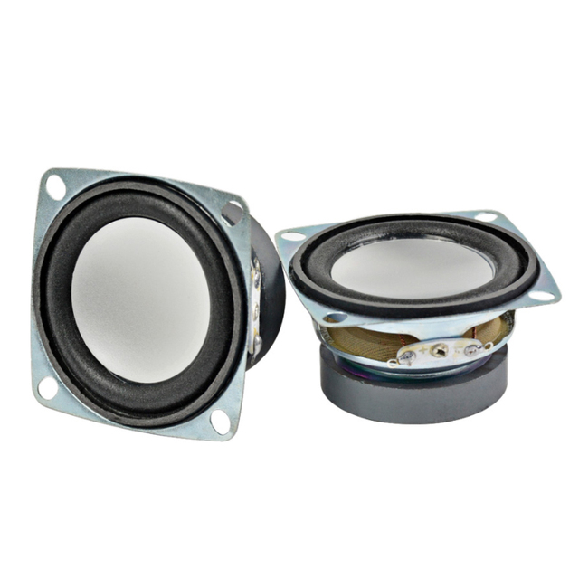 High Sound 3 Inch Small Rectangular Loudspeaker 8 Ohm 4 Ohm Range 5 Watt 10 Watt Full Electronic Metal Equipment Free Samples