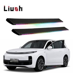 Marchepied électrique Liush 300KG <span class=keywords><strong>Aul</strong></span> pour Li L7 L8 L9, marchepied électrique en aluminium avec LED colorées - Product Image 1