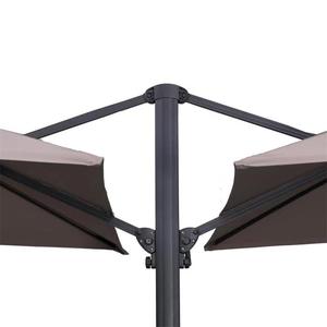 Grand <span class=keywords><strong>parasol</strong></span> en aluminium pour l'extérieur, double auvent, deux têtes, <span class=keywords><strong>parasol</strong></span> <span class=keywords><strong>de</strong></span> patio, <span class=keywords><strong>parasol</strong></span> double robuste - Product Image 6