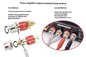 Kỹ thuật số HIFI 4 kênh khuếch đại âm thanh sốt <span class=keywords><strong>USB</strong></span> Flash Drive Player Hợp kim nhôm nhà ở <span class=keywords><strong>Power</strong></span> <span class=keywords><strong>Amp</strong></span> - Product Image 6