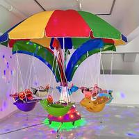 Attraction Garden Jeu pour enfants Swing Fish Kids Amusement Park Rides