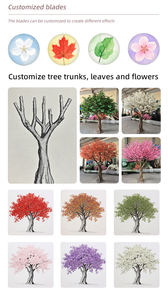 Real Touch Olivier Grand olivier Olivier artificiel pour les décorations dans les parcs Centres commerciaux Hôtels Projets d'aménagement paysager - Product Image 6