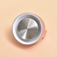 Gobelet isotherme portable à double paroi en verre avec infuseur en acier inoxydable pour camping, voyage, thé, café, fruits