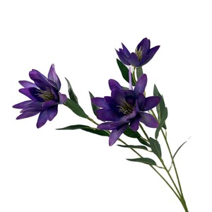 Bouquet de fleurs artificielles en soie, 3 têtes, magnolia blanc et rose, décoration de mariage, décoration intérieure, haute simulation, branche unique - Product Image 5