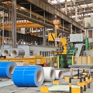 Ppgi ขดลวดเหล็กชุบสังกะสี9016 <span class=keywords><strong>9003</strong></span> <span class=keywords><strong>9002</strong></span>สีขาว RAL ขนาด0.4มม. ppgl ในม้วนเหล็กเคลือบสี ppgi - Product Image 6