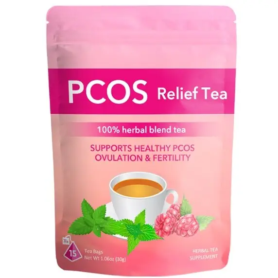 Private Label Healthcare supplement Skin care weight loss PCOS Spearmint Organic Tea PCOS Relief Tea