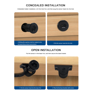 Bán buôn duy nhất cửa tủ quần áo LED chiếu sáng dải điện áp thấp có thể tháo rời duy nhất kiểm soát cổng Quy Nạp chuyển đổi - Product Image 4