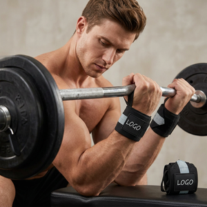 SAAR INDUSTRIES – Support de poignet réglable antidérapant le plus demandé, respirant pour la musculation et la remise en forme, avec fermeture personnalisable - Product Image 1