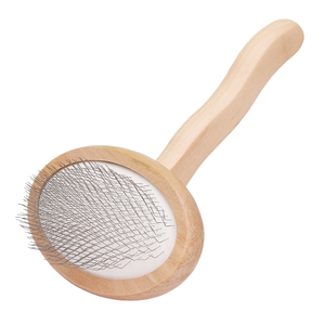 Brosse autonettoyante écologique en PET et acier inoxydable pour enlever les poils d'animaux, peigne de toilettage pour chats et chiens - Product Image 1