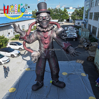 Modèle de zombie gonflable de grande taille pour le festival d'Halloween, démon gonflable, vampire à vendre
