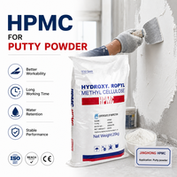 Poudre de HPMC (hydroxypropylméthylcellulose) pour adhésif céramique, grade C2, anti-affaissement, forte adhérence