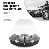 Vente directe d'usine - Pare-brise transparent pour Bombardier Can-Am Ryker 600 900 ATV, accessoire de pare-brise
