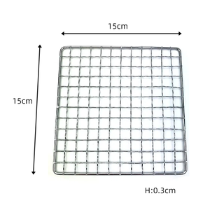 DAS thịt nướng vuông Grate nướng trang trí grills BBQ lưới Mat BBQ công cụ BBQ nướng - Product Image 3
